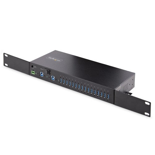 StarTech.com 5G16AINDS-USB-A-HUB interface hub USB 3.2 Gen 1 (3.1 Gen 1) Type-B 5000 Mbit/s Black
