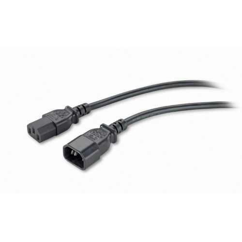 APC C13/C14 2.5m Black 98.4" (2.5 m) C14 coupler C13 coupler