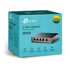 TP-Link TL-SG105S network switch Unmanaged Gigabit Ethernet (10/100/1000) Black
