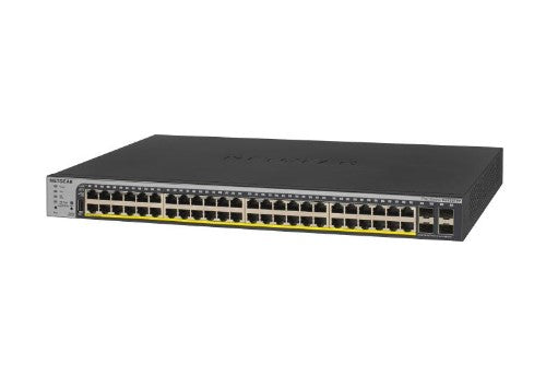 NETGEAR GS752TPP Managed Gigabit Ethernet (10/100/1000) Power over Ethernet (PoE) 1U Black