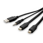 Belkin F1DN2CCBL-MP6T KVM cable Black 70.9" (1.8 m)