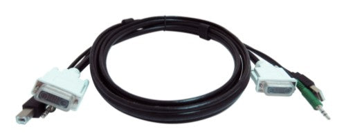 Black Box SKVMCBL-DVI-06TAA KVM cable Black, White 70.9" (1.8 m)