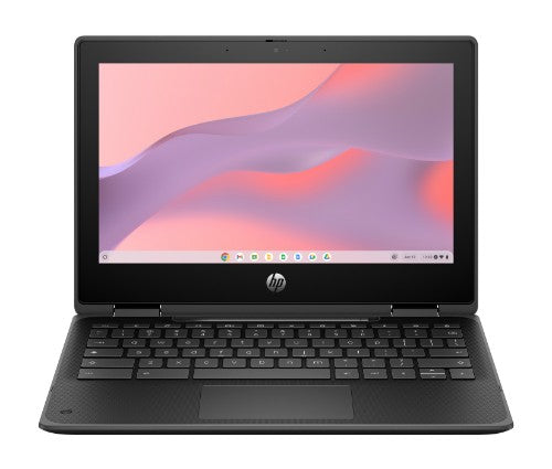 HP Fortis Flip G1i 11 Chromebook Intel® N N150 11.6" Touchscreen HD 8 GB LPDDR5x-SDRAM 64 GB eMMC Wi-Fi 6E (802.11ax) ChromeOS Black