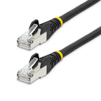 StarTech.com NLBK-20F-CAT6A-PATCH networking cable Black 240.2" (6.1 m) S/FTP (S-STP) Round
