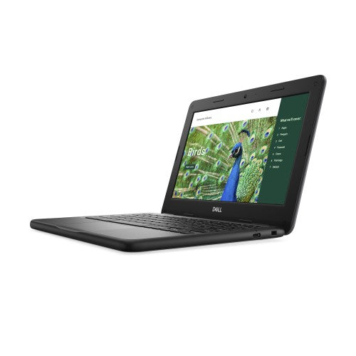 DELL Chromebook 3120 Intel® N N100 11.6" HD 4 GB LPDDR5-SDRAM 64 GB eMMC Wi-Fi 6 (802.11ax) ChromeOS Black US English