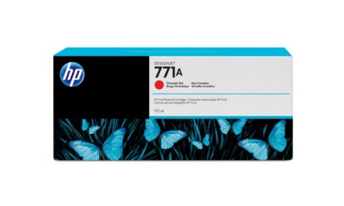 HP 771A 775-ml Chromatic Red DesignJet Ink Cartridge