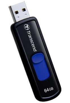 Transcend JetFlash elite JetFlash 760, 64GB USB flash drive USB Type-A 3.2 Gen 1 (3.1 Gen 1) Black, Blue