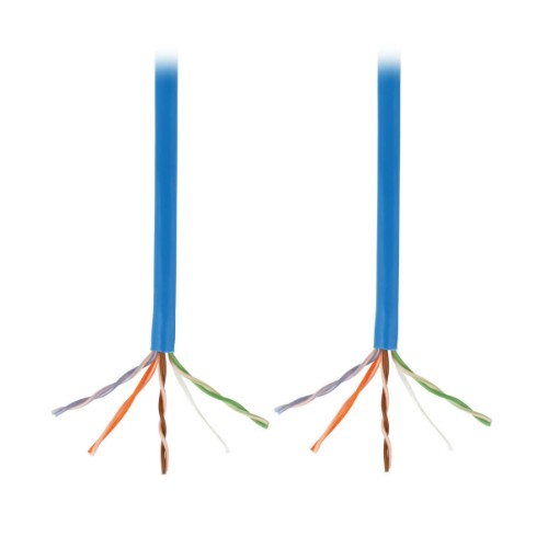 Tripp Lite N024-01K-BL networking cable Blue 12000" (304.8 m) Cat5e U/UTP (UTP)