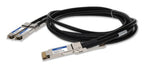 AddOn Networks CAB-D-2Q-400G-3M-AO InfiniBand/fibre optic cable 118.1" (3 m) QSFP-DD 2x QSFP56 DAC Black
