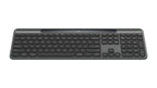 Logitech Signature Slim Solar+ K980 keyboard Universal RF Wireless + Bluetooth QWERTY US English Graphite