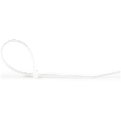 StarTech.com CBMZT10N cable tie Releasable cable tie Nylon, Plastic White 100 pc(s)