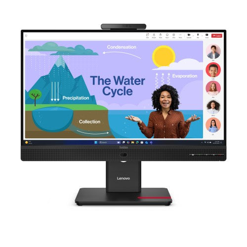 Lenovo ThinkVision T24D-4v computer monitor 23.8" 1920 x 1080 pixels Full HD LED Black