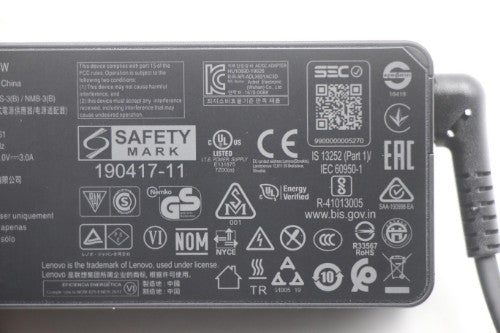 Lenovo 5A10W86261 power adapter/inverter Indoor 65 W Black