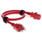 AddOn Networks ADD-515P2C1314AWG6FTRD power cable Red 72" (1.83 m) NEMA 5-15P IEC C13