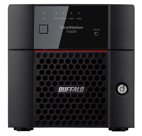 Buffalo TeraStation TS3230DN NAS Desktop Alpine AL524 2 GB DDR4 16 TB HDD Black