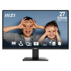 MSI Pro MP273U computer monitor 27" 3840 x 2160 pixels 4K Ultra HD Black
