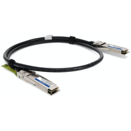 AddOn Networks Q56-200G-PDAC1-5M-AO InfiniBand/fibre optic cable 59.1" (1.5 m) QSFP56 Black, Silver