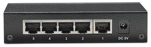 Intellinet 530378 network switch Gigabit Ethernet (10/100/1000) Black