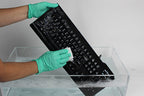 Seal Shield Silver Seal keyboard Universal USB QWERTY US English Black