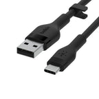 Belkin BOOST↑CHARGE Flex USB cable 78.7" (2 m) USB 2.0 USB A USB C Black