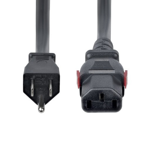 StarTech.com 3FT-LC15A-POWERCORD power cable Black 35.4" (0.9 m) NEMA 5-15P C13 coupler