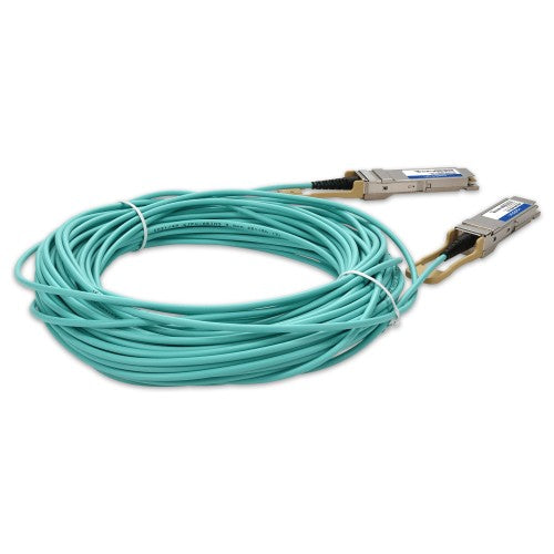 AddOn Networks MFS1S00-H005V-AO InfiniBand/fibre optic cable 196.9" (5 m) QSFP56 AOC Aqua color