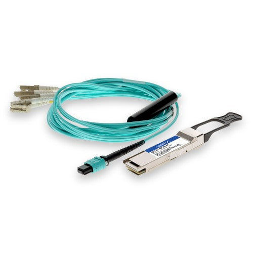 AddOn Networks QSFP-8LC-AOC1M-AO network transceiver module Fiber optic 40000 Mbit/s QSFP+ 850 nm