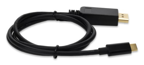 AddOn Networks USBC2DPMM3F video cable adapter 35.8" (0.91 m) DisplayPort Black