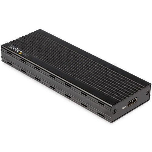 StarTech.com M2E1BMU31C storage drive enclosure SSD enclosure Black M.2