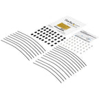 StarTech.com CONNLOCKPK20 cable organizer Floor Cable tether Black 20 pc(s)