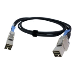 QNAP CAB-SAS05M-8644 Serial Attached SCSI (SAS) cable 19.7" (0.5 m) Black