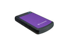 Transcend StoreJet 25H3 external hard drive 4 TB 2.5" USB 3.2 Gen 1 (3.1 Gen 1) Black, Purple