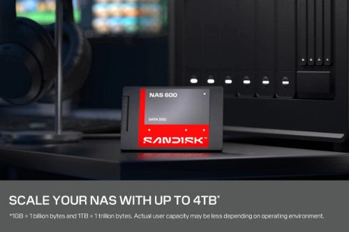 SanDisk NAS 600 1 TB 2.5" Serial ATA III TLC 3D NAND