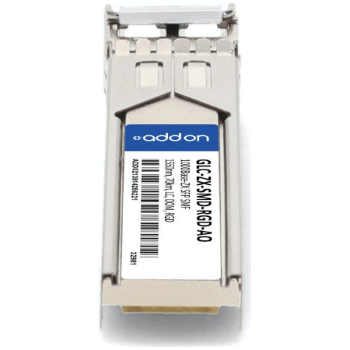 AddOn Networks GLC-ZX-SMD-RGD-AO network transceiver module Fiber optic 1000 Mbit/s SFP 1550 nm