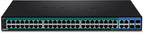 Trendnet TPE-5048WS network switch Managed Gigabit Ethernet (10/100/1000) Power over Ethernet (PoE) 1U Black