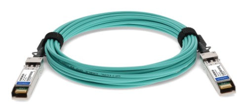 AddOn Networks ADD-S28CIS28DE-O2M InfiniBand/fibre optic cable 78.7" (2 m) SFP28 AOC Aqua color, Black, Stainless steel