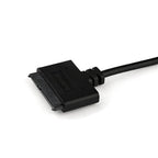 StarTech.com USB3S2SAT3CB laptop dock/port replicator Black