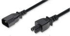 AddOn Networks ADD-C142C5C18G6FBK power cable Black 70.9" (1.8 m) C14 coupler C5 coupler