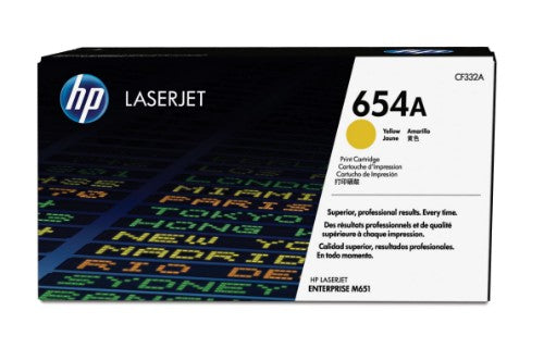 CF332A (654A) Toner yellow, 15K pages