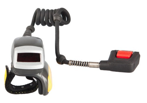 Zebra RS4000 Wearable bar code reader 1D Laser Gray, Silver