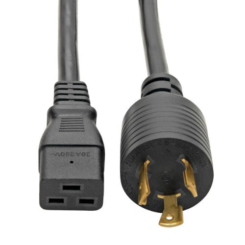 Tripp Lite P040-010 power cable Black 120.1" (3.05 m) C19 coupler NEMA L6-20P - Buy IT Solutions