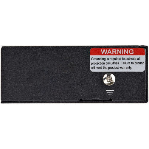 StarTech.com POEEXT1G60W network extender Network repeater Black 100, 1000 Mbit/s