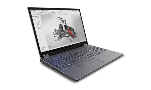 Lenovo ThinkPad P16 Gen 2 Intel® Core™ i7 i7-13700HX Mobile workstation 16" WQXGA 32 GB DDR5-SDRAM 1 TB SSD NVIDIA RTX 4000 Ada Wi-Fi 6E (802.11ax) Windows 11 Pro US English Gray, Black