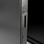 Rocstor Y10E038-B1 rack cabinet 24U Freestanding rack Black