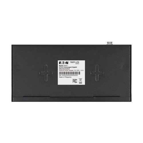 Eaton NG8-1 network switch Unmanaged Gigabit Ethernet (10/100/1000) Desktop/Wall-Mounting Black