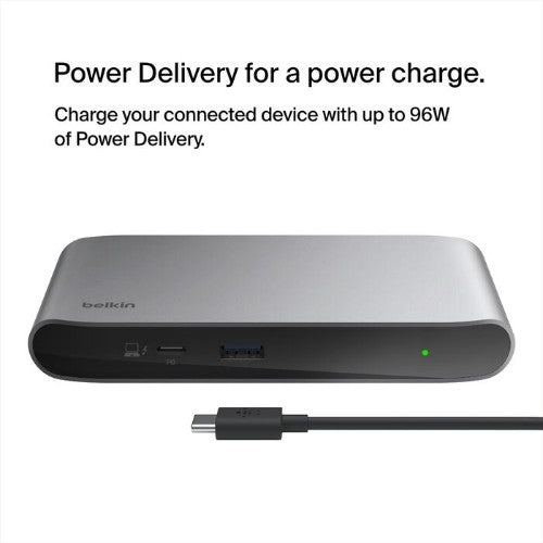 Belkin THUNDERBOLT 4 HUB 40000 Mbit/s Black, Gray