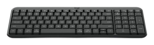 Logitech K250 Compact Bluetooth keyboard Universal RF Wireless + Bluetooth QWERTY US English Graphite