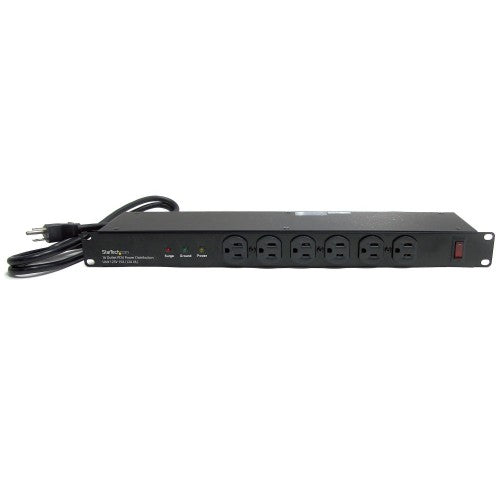 StarTech.com RKPW161915 power distribution unit (PDU) 16 AC outlet(s) 1U Black - Buy IT Solutions