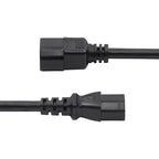 StarTech.com 8714-6600-POWER-CORD power cable Black 70.9" (1.8 m) C14 coupler C13 coupler
