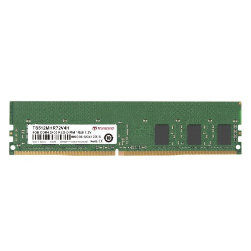 Transcend TS512MHR72V4H memory module 4 GB 1 x 8 GB DDR4 288-pin DIMM ECC